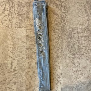 Size 00s Hollister ripped jeans